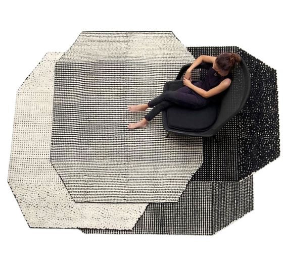 overlap handtufted