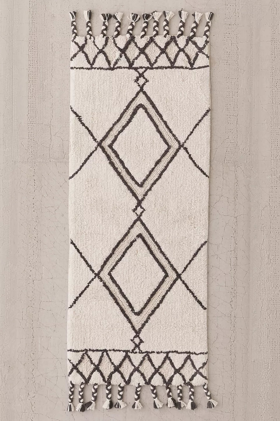 white step kilim