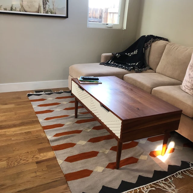 orange bedrock kilim