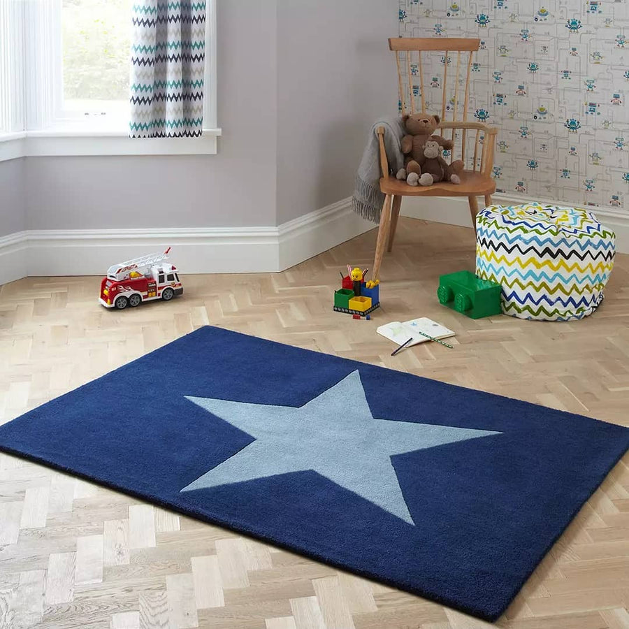 kids big star handtufted