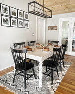 centeral diamonds kilim