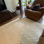 white riya kilim