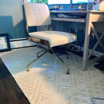 white riya kilim