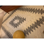 grey rays kilim