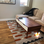 orange bedrock kilim