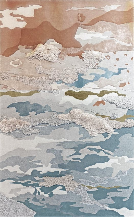 at the sea handtufted