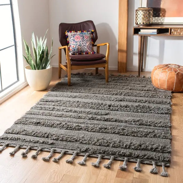 plush lines kilim