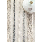 grey stripes kilim