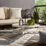 frilled diamonds kilim